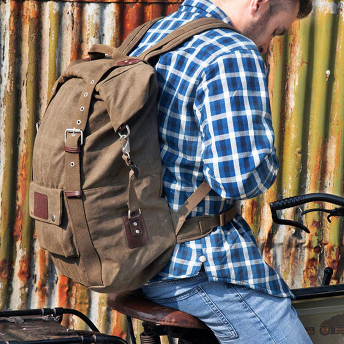 OXFORD HERITAGE BACKPACKS 2026 in Khaki Green