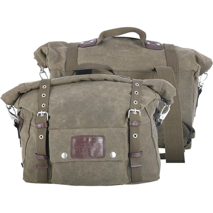 OXFORD HERITAGE SADDLE BAGS 2026 in Khaki Green