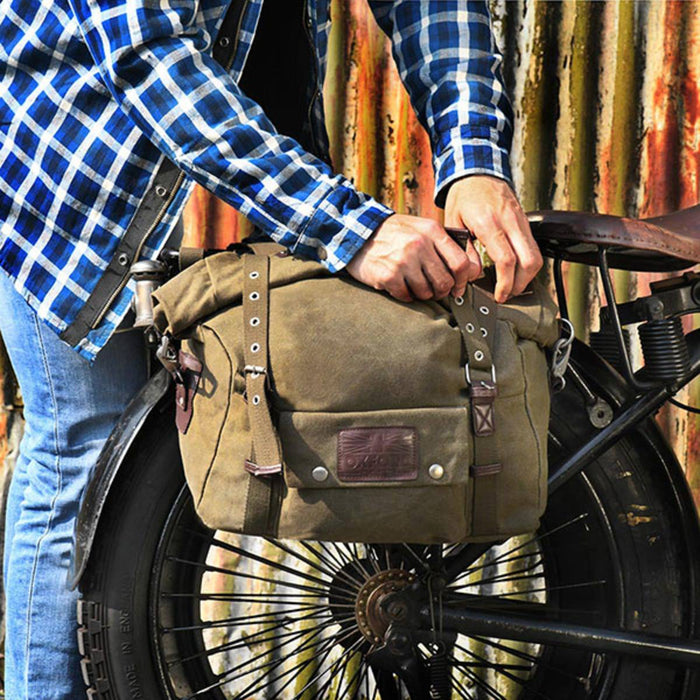 OXFORD HERITAGE SADDLE BAGS 2026 in Khaki Green