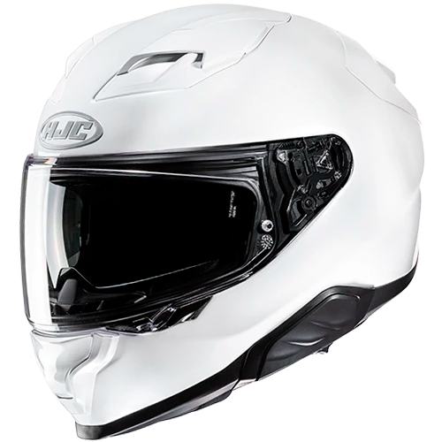 HJC F71 Solid Helmet in Pearl White