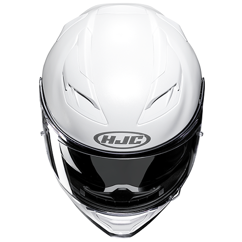 HJC F71 Solid Helmet in Pearl White