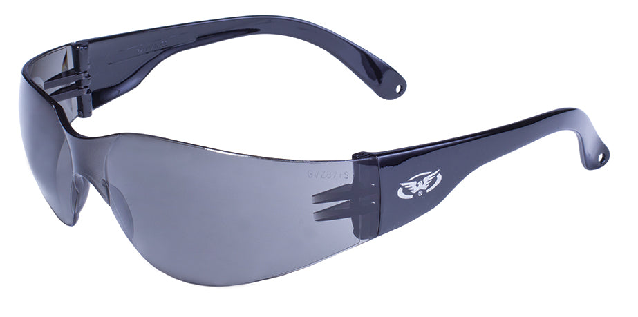 GLOBAL VISION RIDER SUNGLASSES in Black - Smoke Lens