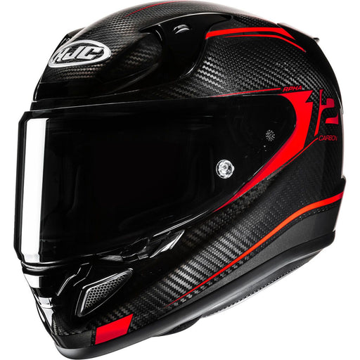 HJC RPHA 12 CARBON KERES HELMET 2025 IN Black/Red