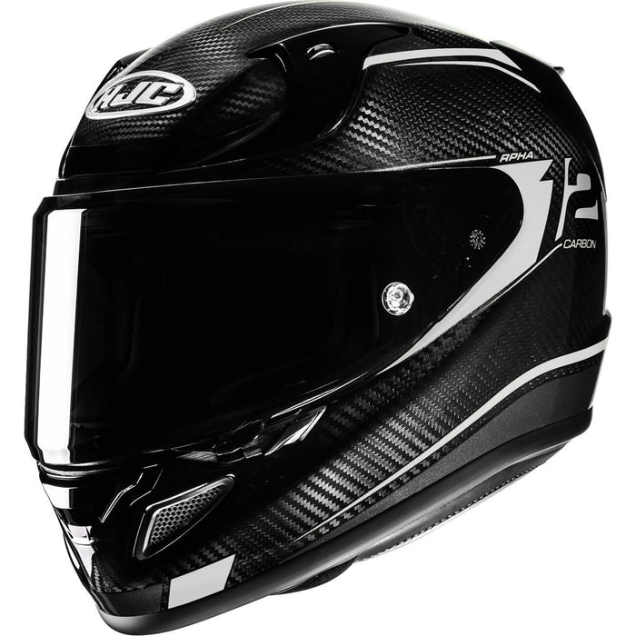 HJC RPHA 12 CARBON KERES HELMET 2025 IN Black/Silver
