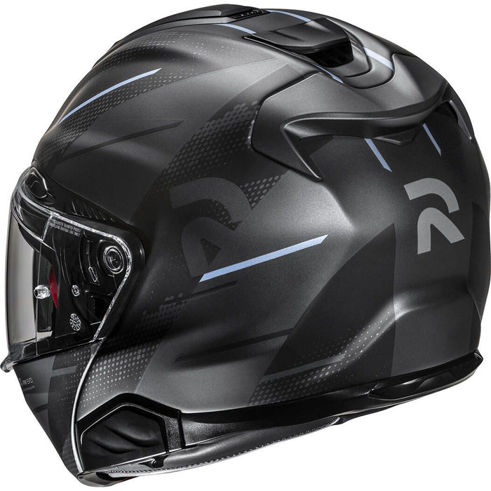 HJC RPHA 91 Blat Helmet 2025 in Semi-flat Black/Gray