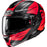 HJC RPHA 91 Blat Helmet 2025 in Semi-flat Red/Black