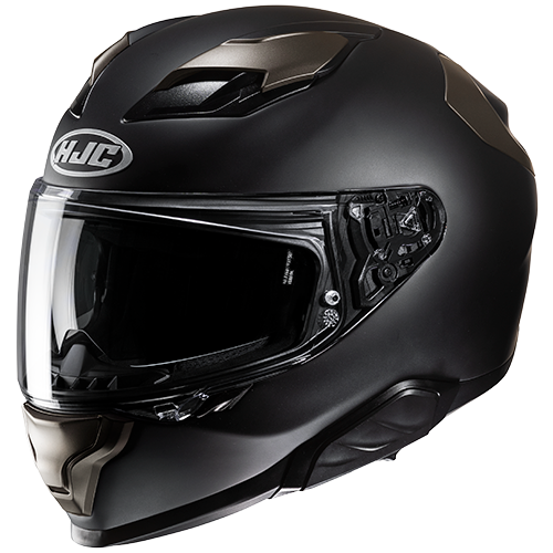 HJC F71 Solid Helmet in Semi-flat Black Titanium