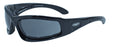 GLOBAL VISION TRIUMPHANT SUNGLASSES in Black - Yellow Lens
