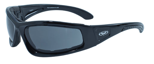 GLOBAL VISION TRIUMPHANT SUNGLASSES in Black - Yellow Lens