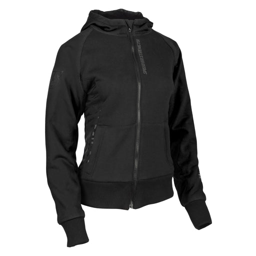 SPEED AND STRENGTH CAT OUT'A HELL™ 2.0 WOMEN'S ARMOURED HOODY 2026 in Black
