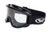 GLOBAL VISION WIND-SHIELD GOGGLES in Black - Clear Lens