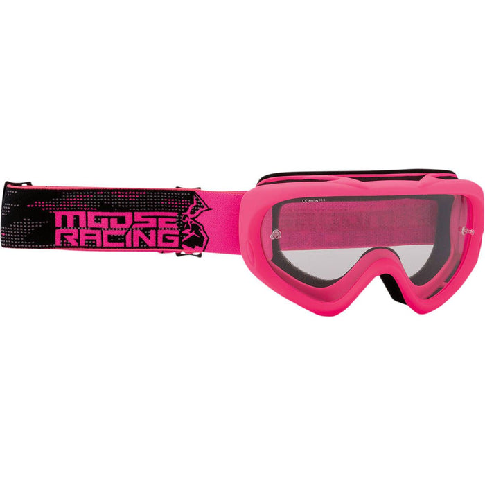 MOOSE YOUTH QUALIFIER GOGGLES in Pink