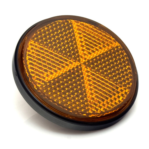 Replacement Reflectors Amber round 2 1/4" dia - Screw & Nut 5mmX1.0
