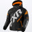 FXR CX Youth Jacket in Black Camo/Grey/Orange