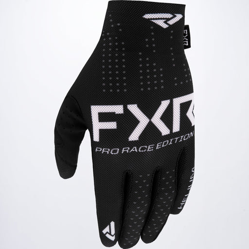 FXR Pro-Fit Air MX Gloves in Black/White