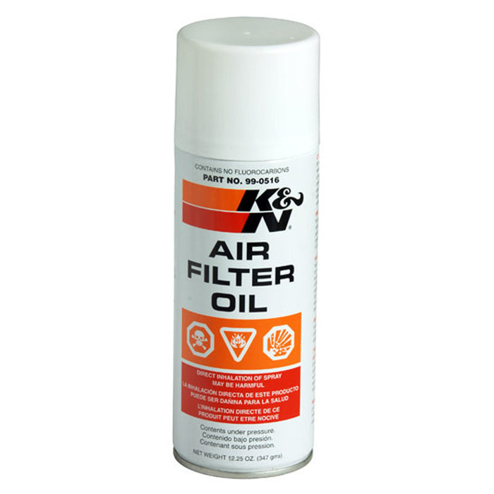 K&N Filter Charger Oil 12-oz aerosol can - Red