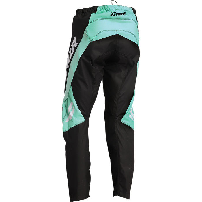 Thor Youth Sector Chev Pants in Black/Mint 2022