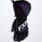 FXR Fusion Women's Glove in Black/Purple