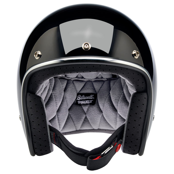 Biltwell Bonanza Solid Helmet on Gloss Black