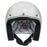 Biltwell Bonanza Solid Helmet on Gloss White