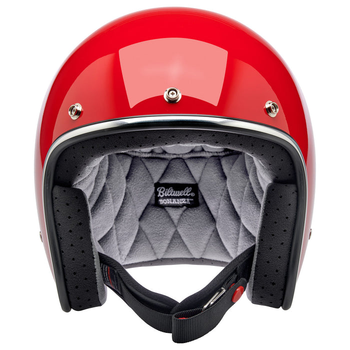 Biltwell Bonanza Solid Helmet in Gloss Blood Red 2022
