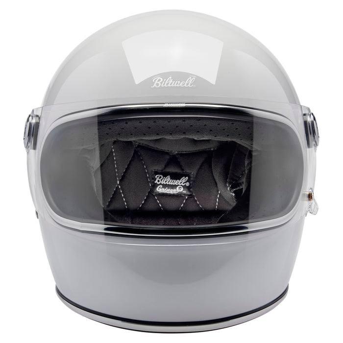 Biltwell Gringo S Helmets in Gloss White