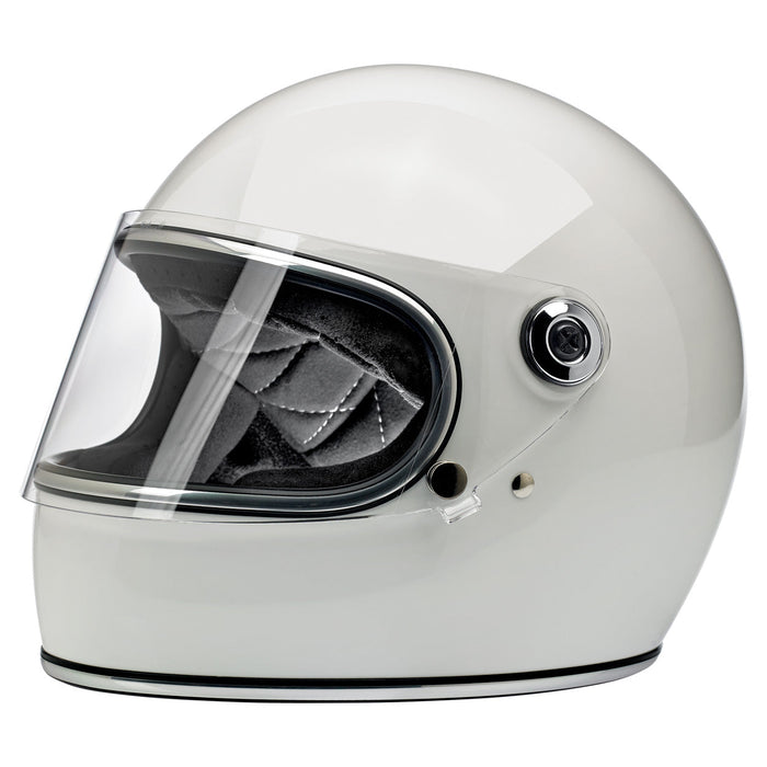 Biltwell Gringo S Solid Helmet in Gloss White