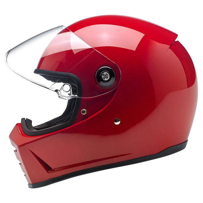 Biltwell Lane Splitter Solid Helmet in Gloss Blood Red 2022