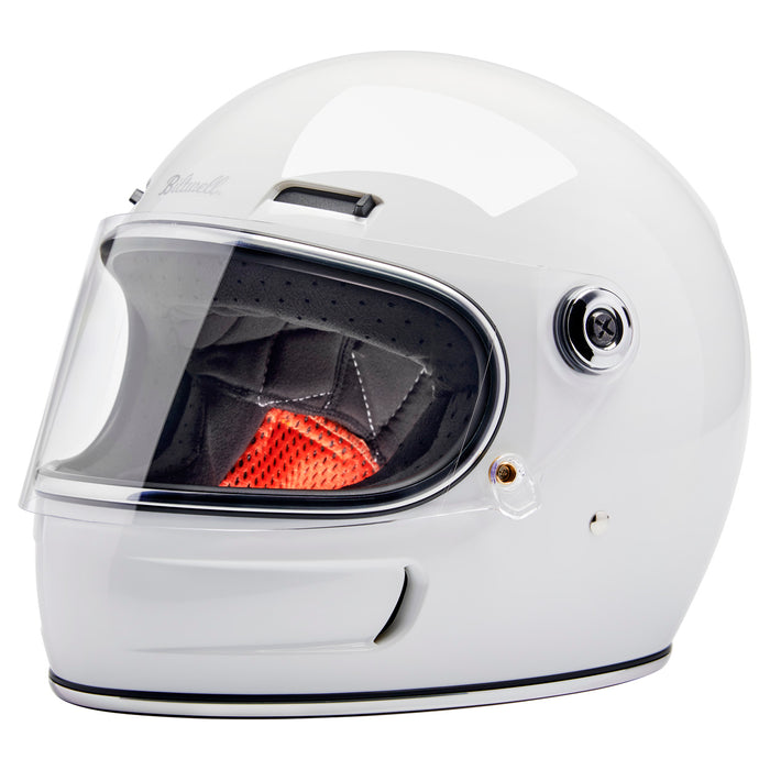 Biltwell Gringo SV Helmets in Gloss White