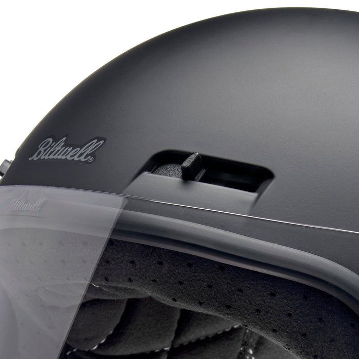 Biltwell Gringo SV Helmets in Flat Black