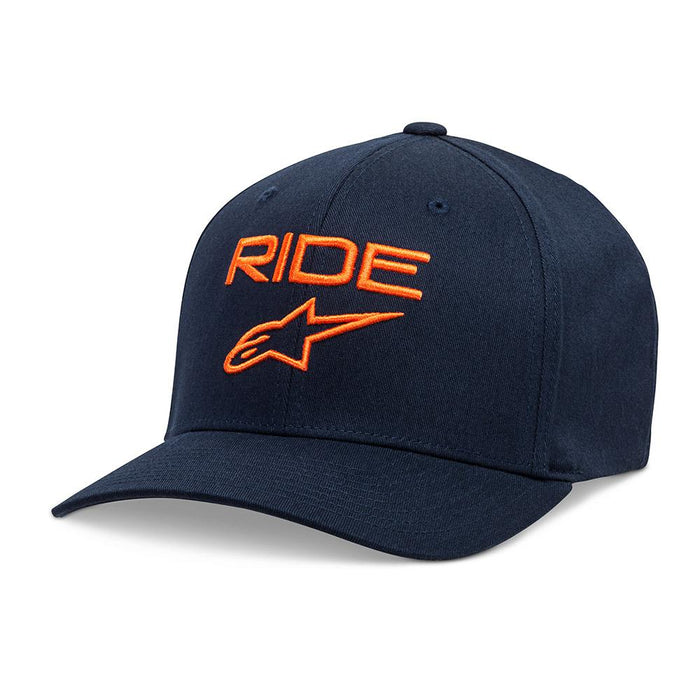 Alpinestars Ride 2.0 Hat in Navy/Orange