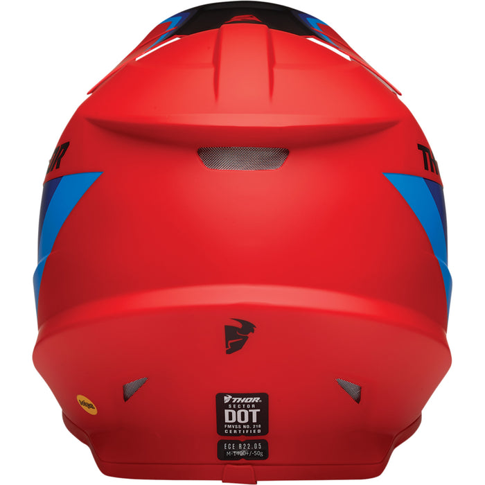 Thor Sector Runner Mips Helmet in Red/Blue 2022