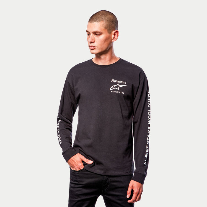 Alpinestars Authenticated Long Sleeve T-shirt in Black
