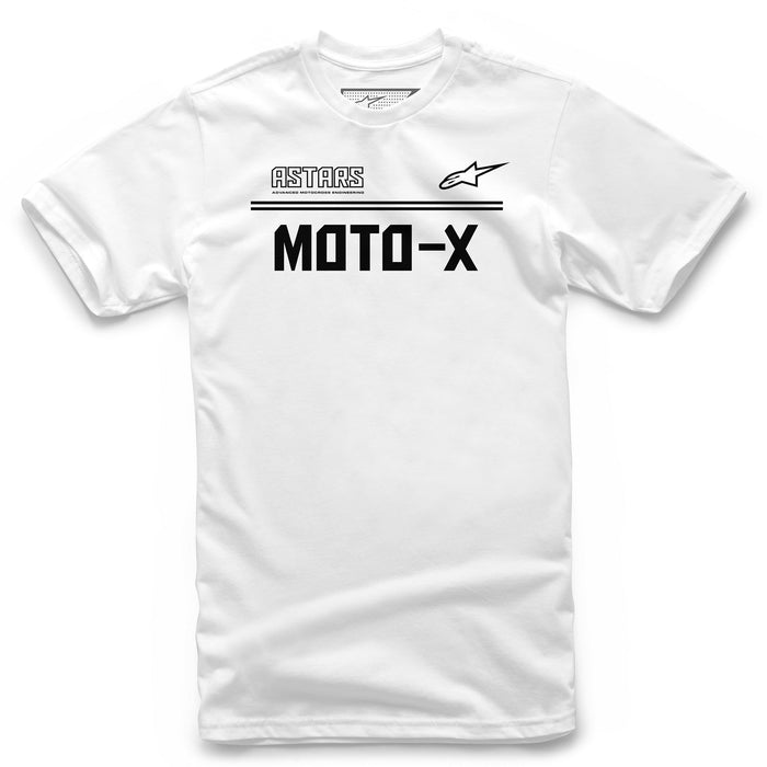 Alpinestars Astras Moto-X Tee in White/Black 2022
