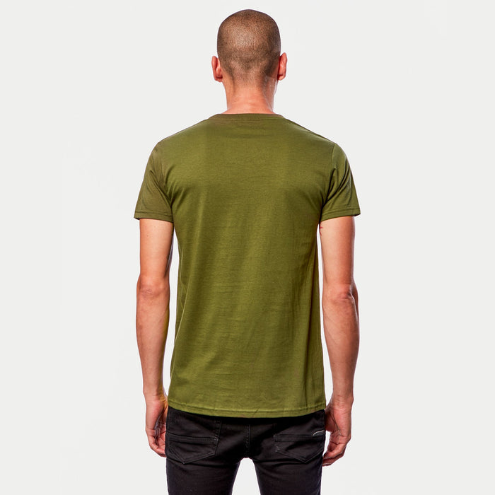 Alpinestars Real Spiral T-shirt in Military/Gold