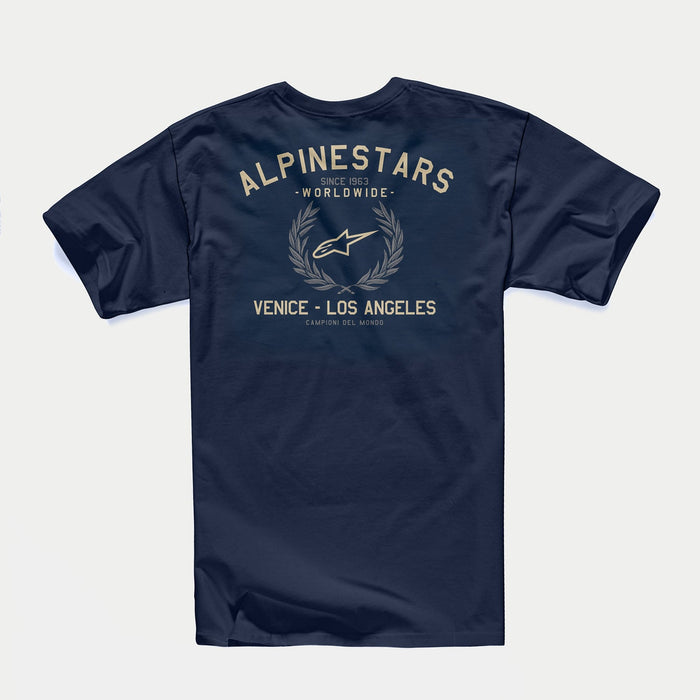 Alpinestars Wreath T-shirt in Navy