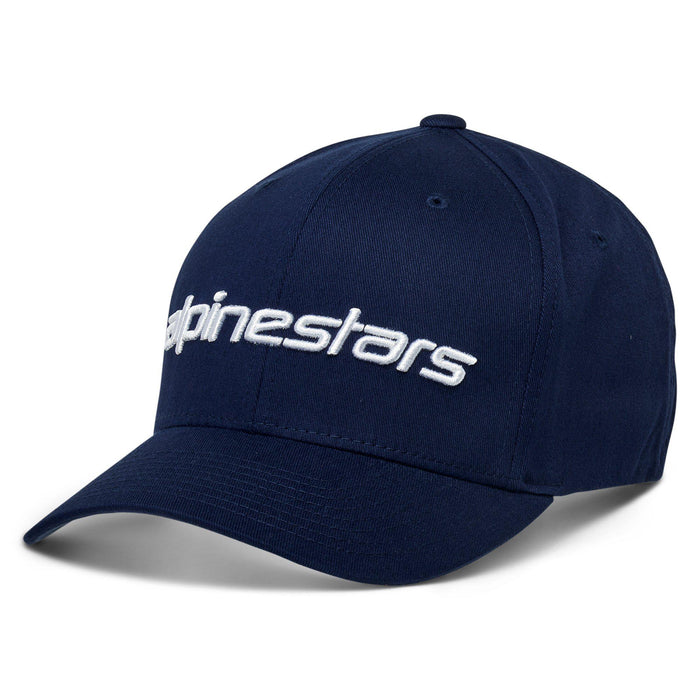 Alpinestars Linear Hats in Navy/White 2022