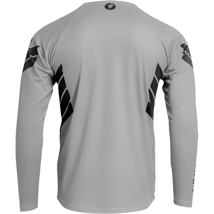 Thor Assist Sting MTB Long-sleeve Jersey in Gray/Black