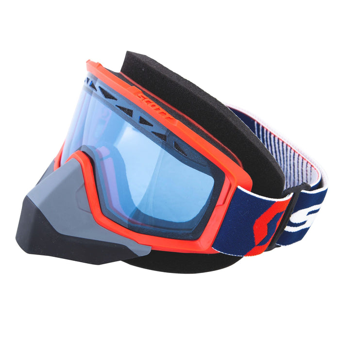 Scott Primal Snow Cross Goggles in Red/Blue - Blue
