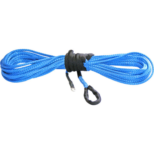 KFI 3/16” X 50’ Synthetic Winch Line - BLUE