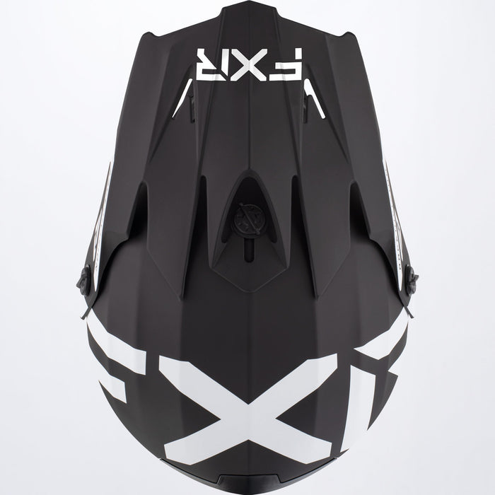FXR Legion Youth Helmet in Black/White