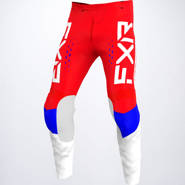 FXR Clutch Pro MX Pant in Red/Royal Blue/White