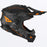 FXR Helium Race Div Helmet with D-ring in Black/Orange