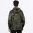 FXR Pilot UPF Pullover Hoodie in Army Camo/Grey