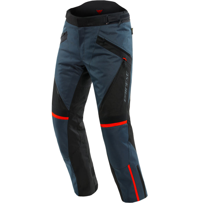 Dainese Tempest 3 D-Dry Pants in Ebony/Black/Lava Red