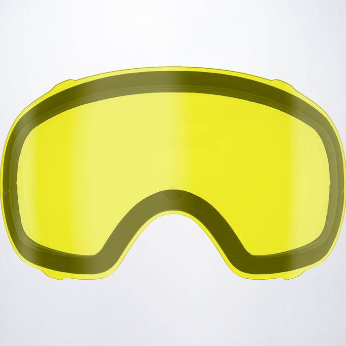 FXR Ride X/Summit Goggle Dual lens in Yellow