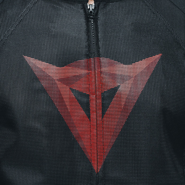 Dainese Herosphere Air Tex Jacket in Black/Red Diamond
