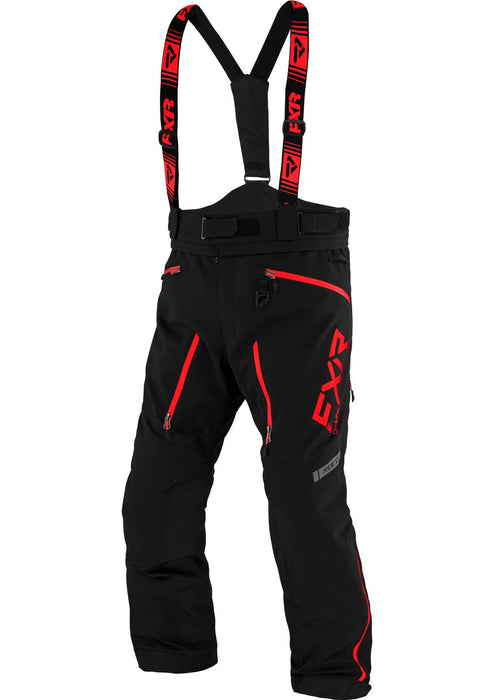 FXR Mission Lite Pants in Black/Red