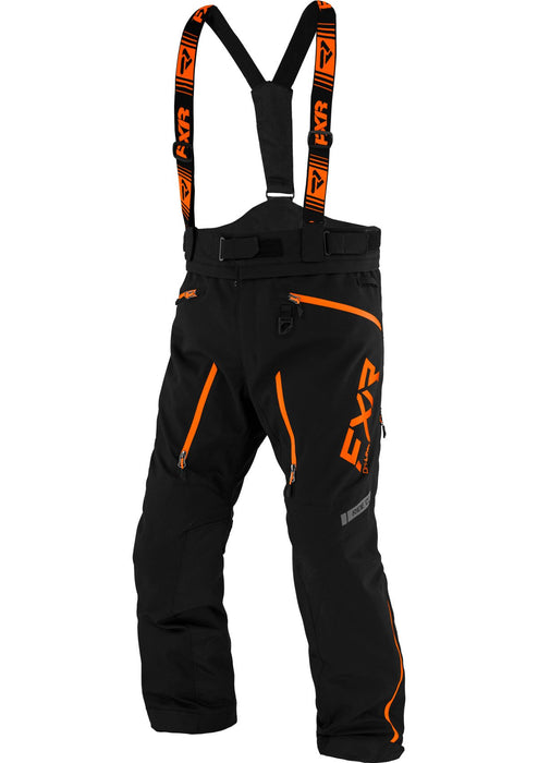 FXR Mission Lite Pants in Black/Orange