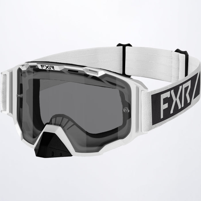 FXR Maverick MX Goggle in White